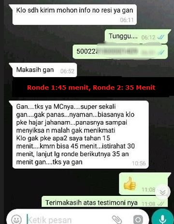 2 Testimoni Pembeli Mahabbah Cream Obat Kuat Oles Pria Tahan Lama