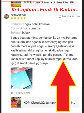 3 Testimoni Pembeli Kopi Stamina LQ2 Penguat ereksi tahan lama