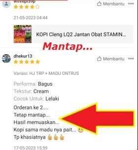 9 Testimoni Pembeli Kopi Stamina LQ2 Penguat ereksi tahan lama