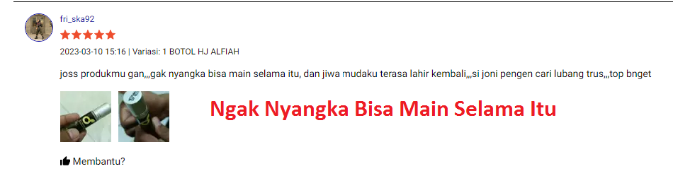 9 Testimoni Pengguna Al Afiah Obat Kuat Oles Pria Tahan Lama