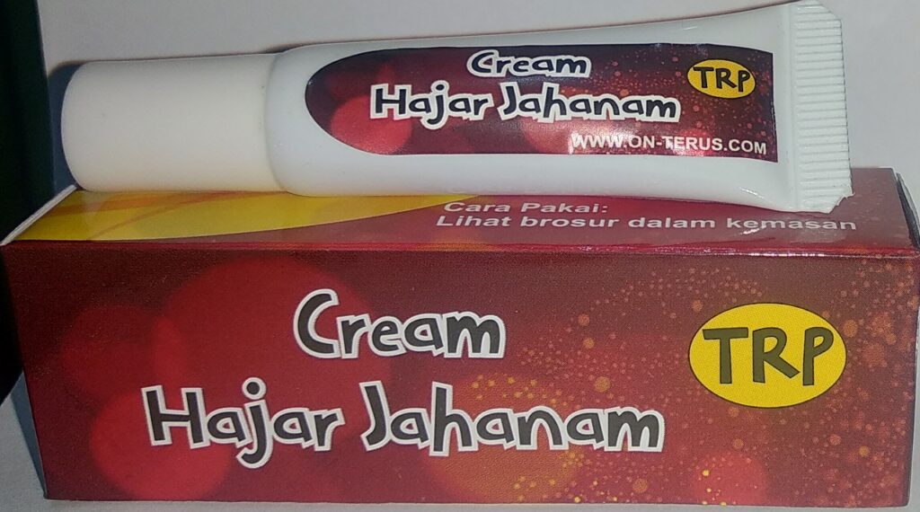 Cream Hajar Jahanam TRP – Krim Oles Penunda Ejakulasi untuk Pria Dewasa