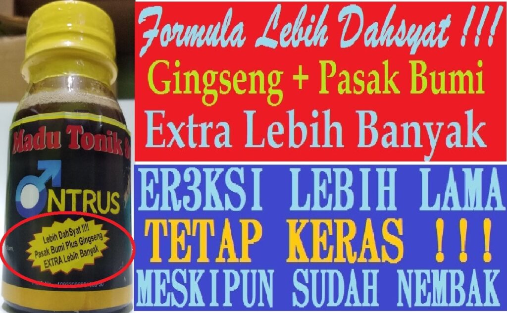 Madu Super Tonik Ontrus – Suplemen Stamina Pria dari Madu Hutan Asli