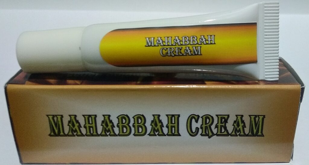 Mahabbah Cream – Krim Oles Penunda Ejakulasi untuk Pria Dewasa